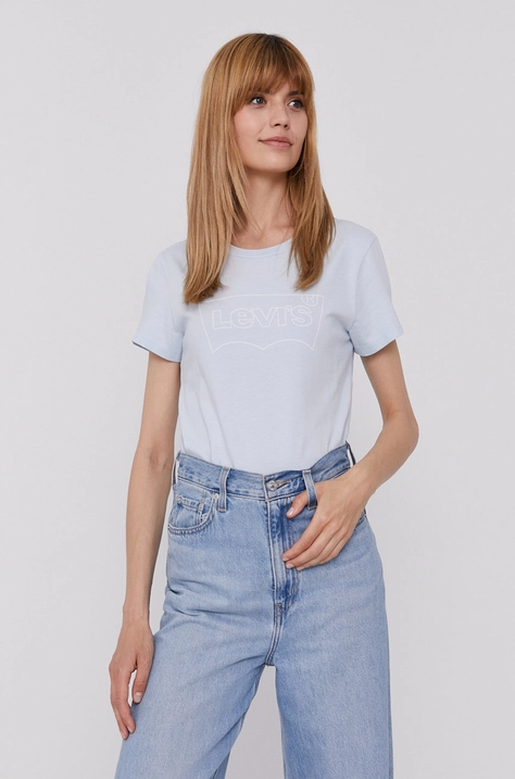 Levi's t-shirt női, kék