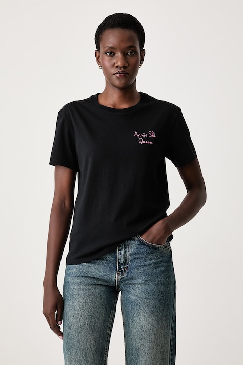 MC2 Saint Barth T-shirt damski bawełniany czarny EMI0002