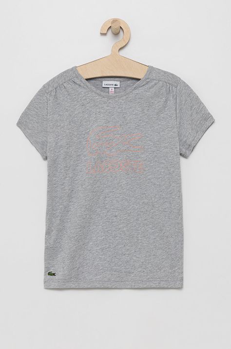Lacoste T-shirt bawełniany dziecięcy TJ7486