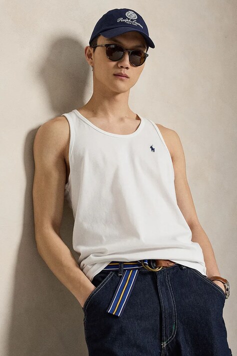 Polo Ralph Lauren t-shirt fehér, férfi