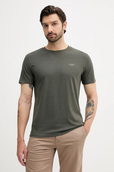 Joop! tricou din bumbac Alphis culoarea gri, uni, 30027746 10011152