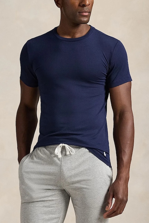 Μπλουζάκι Polo Ralph Lauren (2-pack) ανδρικό, χρώμα: ναυτικό μπλε