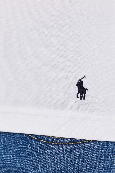 Футболка Polo Ralph Lauren — AW21-TSM0TY, білий — фото 5