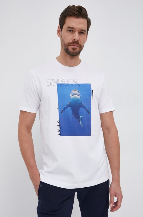 Paul&Shark T-shirt bawełniany