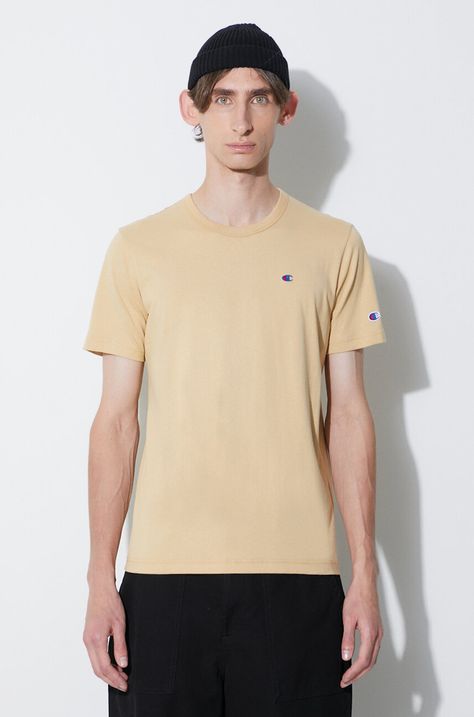 Champion cotton t-shirt orange color