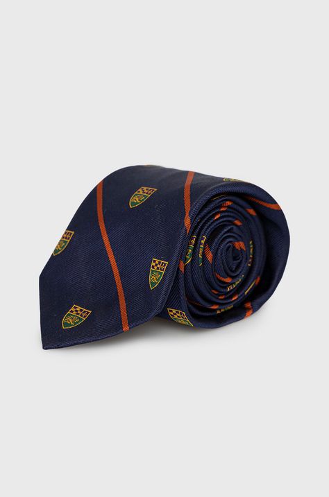 Hodvábna kravata Polo Ralph Lauren