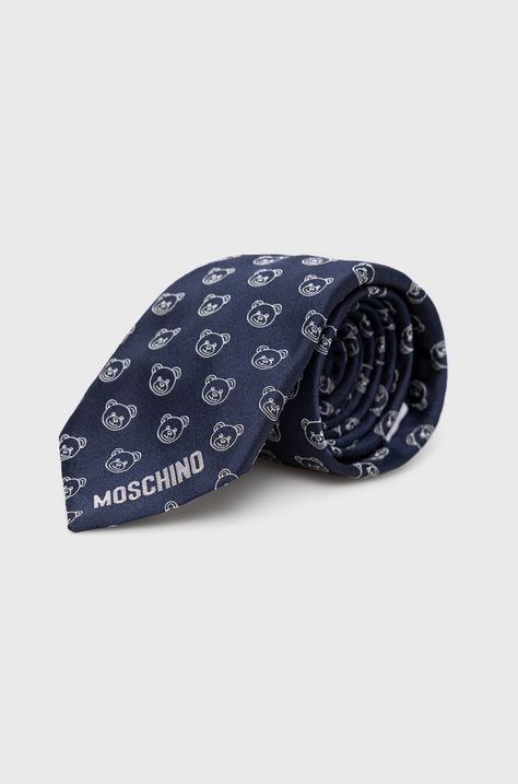 Moschino selyen nyakkendő