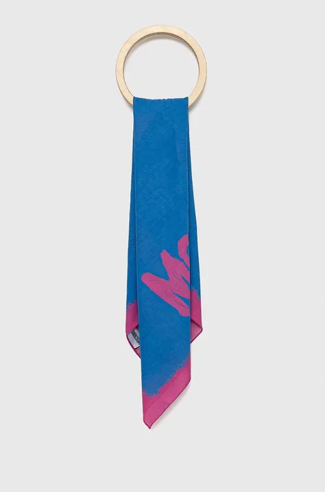 Тънък памучен шал Moschino