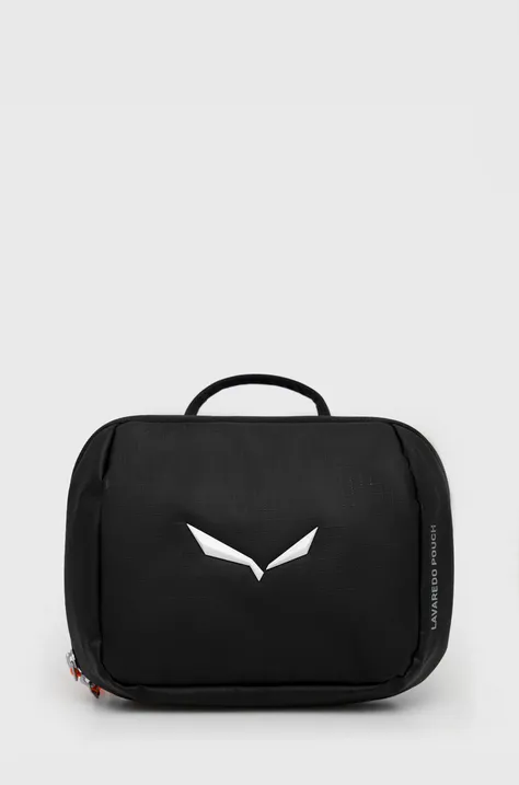 Kozmetična torbica Salewa Lavaredo črna barva