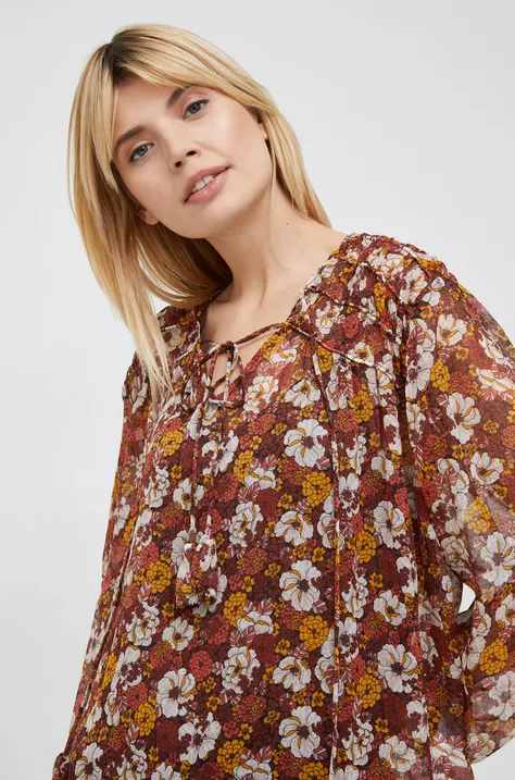 Pepe Jeans bluza femei, in modele florale