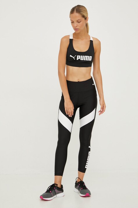 Спортивний бюстгальтер Puma Fit — AW22-BID08D, чорний — фото 2