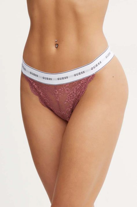 Guess chiloti BELLE culoarea violet, O97E01 KBBT0