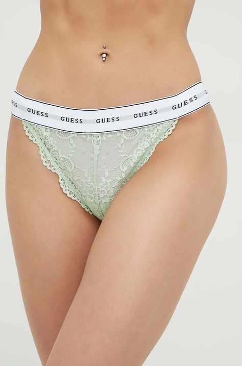 Guess chiloti brazilieni culoarea verde