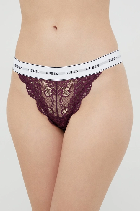 Guess chiloti brazilieni culoarea violet