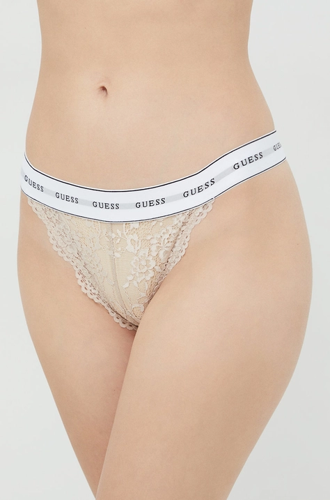 Guess chiloti brazilieni culoarea bej