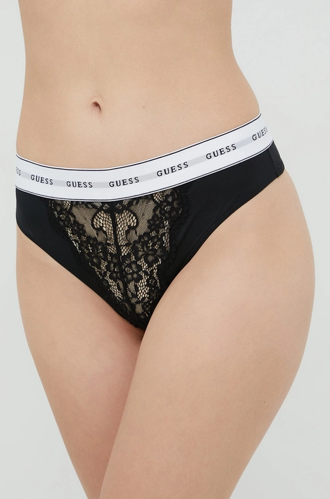 Guess tanga culoarea negru