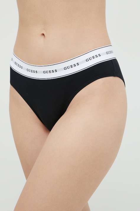 Nohavičky Guess CARRIE čierna farba,, O97E02 KBBU1