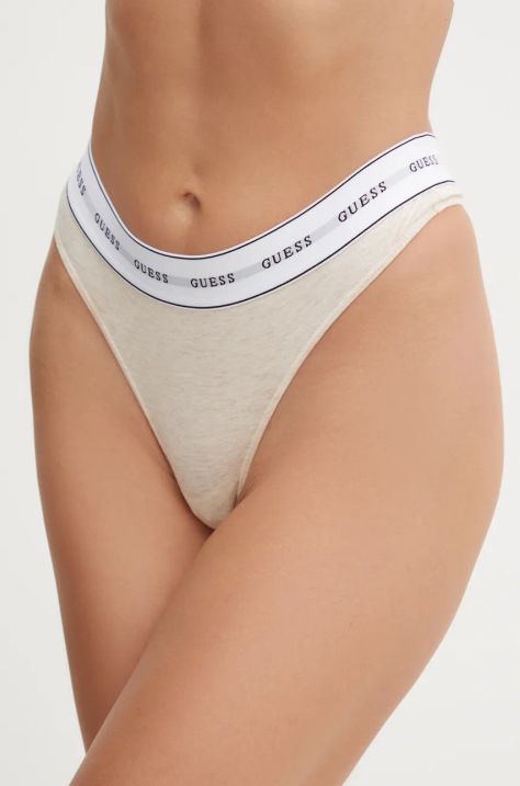 Guess tanga CARRIE culoarea roz, O97E04 KBBU1