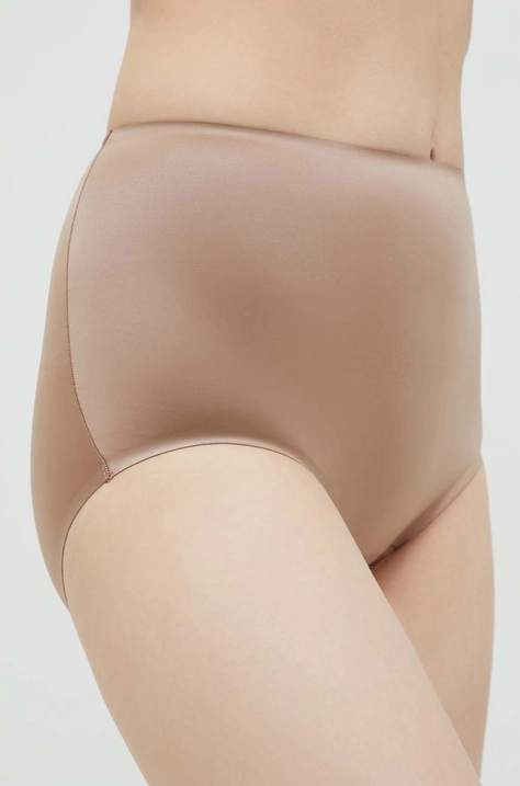 Spanx figi modelujące Shaping Satin kolor beżowy z satyny