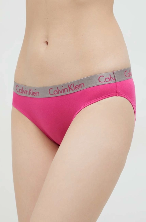 Spodnjice Calvin Klein Underwear vijolična barva