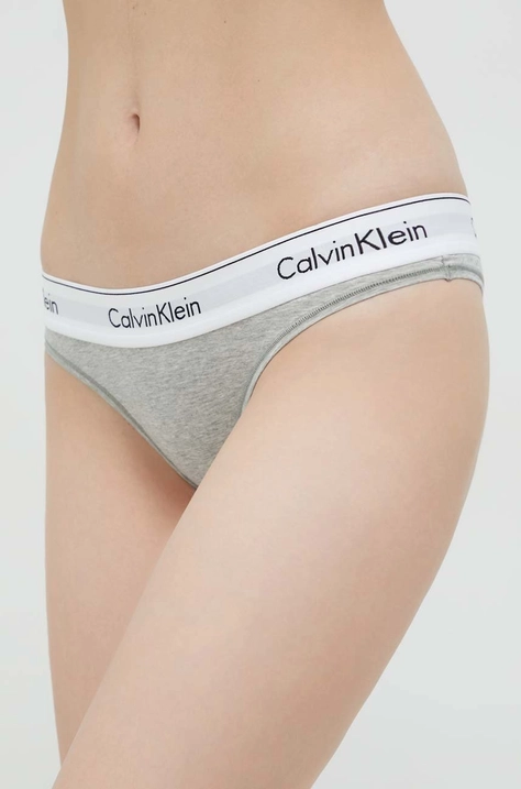 Σλιπ Calvin Klein Underwear χρώμα: γκρι