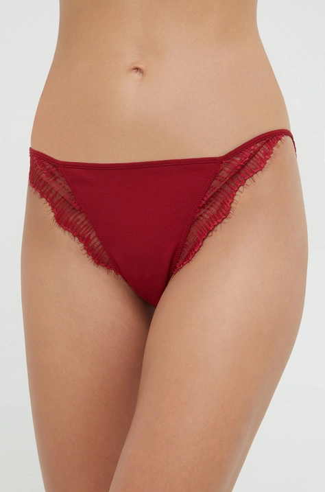 Spodnjice Calvin Klein Underwear bordo barva