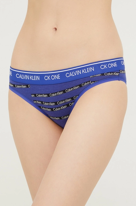 Calvin Klein Underwear chiloti culoarea albastru marin