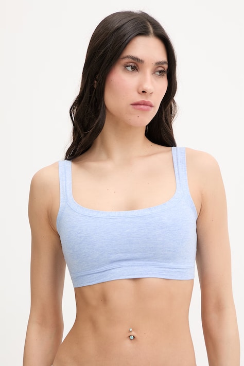 United Colors of Benetton σουτιέν με βαμβάκι μπλε 3ZQM1R1D4