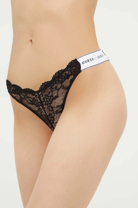 Tanga Guess BELLE béžová barva, O3RE08 KBBT0