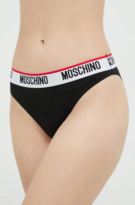 Moschino Underwear figi 2-pack kolor czarny