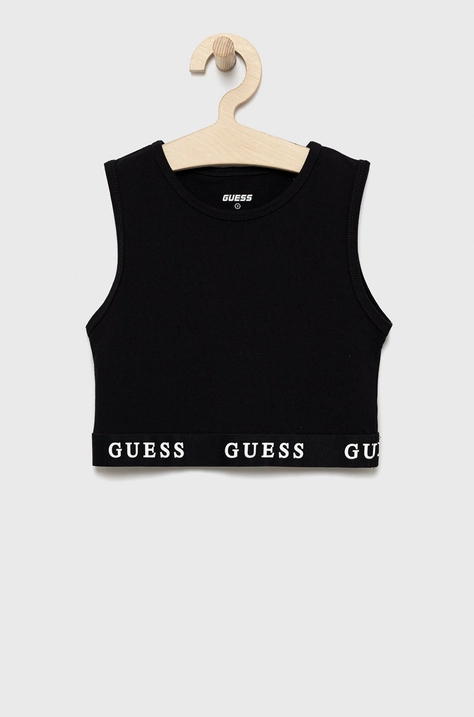 Детский топ Guess цвет чёрный