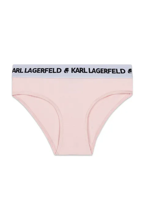Παιδικά εσώρουχα Karl Lagerfeld χρώμα: ροζ