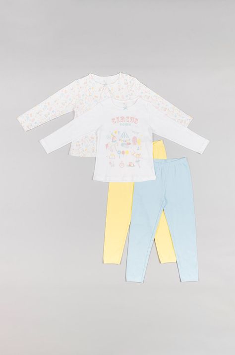 zippy piżama dziecięca (2-pack)