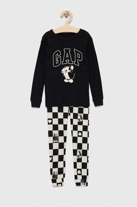 Otroška bombažna pižama GAP x Disney