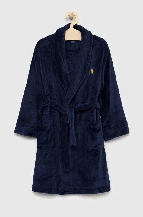 Дитячий халат Polo Ralph Lauren колір синій