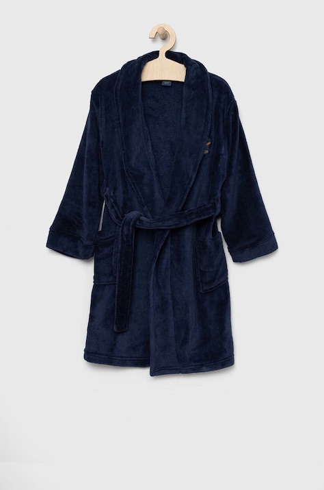 Дитячий халат Polo Ralph Lauren колір синій