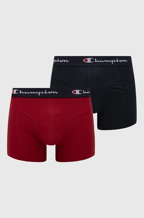 Champion boxeri (2-pack) barbati, culoarea albastru marin