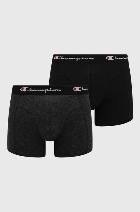 Champion boxeri (2-pack) barbati, culoarea negru