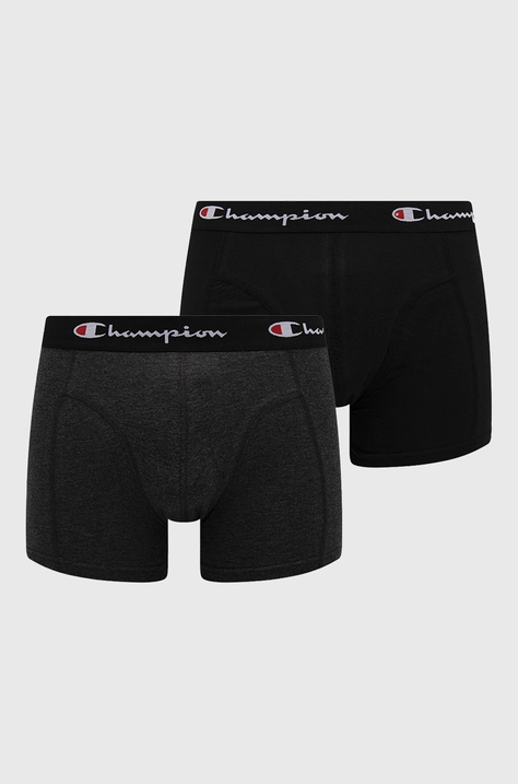 Champion boxeri (2-pack) barbati, culoarea negru