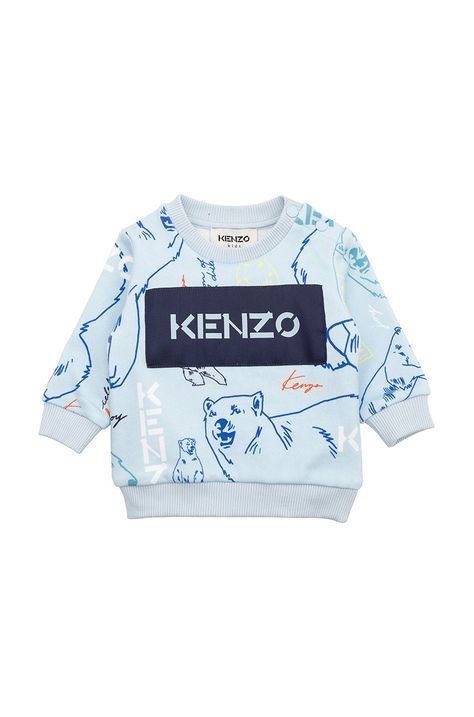 Παιδική βαμβακερή μπλούζα Kenzo Kids