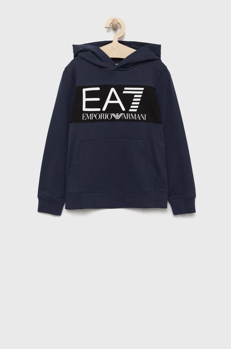 EA7 Emporio Armani bluza bawełniana dziecięca