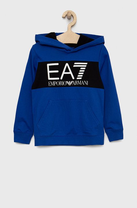 EA7 Emporio Armani bluza bawełniana dziecięca