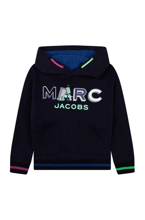 Otroška bombažna mikica Marc Jacobs