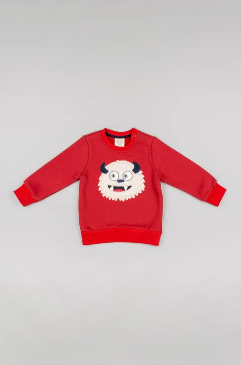 Детски пуловер zippy в червено