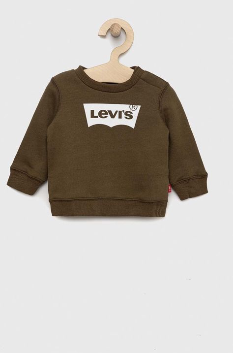 Παιδική βαμβακερή μπλούζα Levi's
