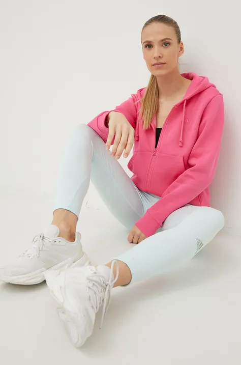 Μπλούζα adidas Performance χρώμα: ροζ,