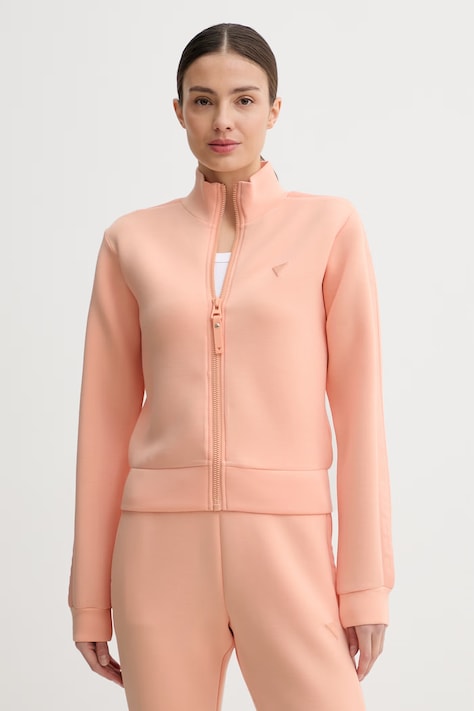 Guess bluza NEW ALLIE damska kolor różowy gładka V2YQ17 K7UW2