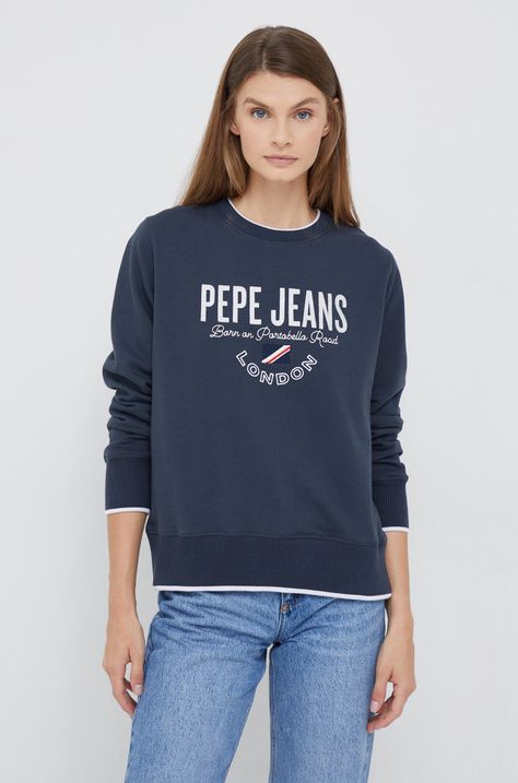 Pepe Jeans hanorac de bumbac