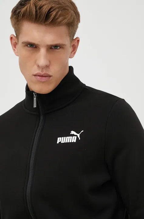 Кофта Puma чоловіча колір чорний меланж