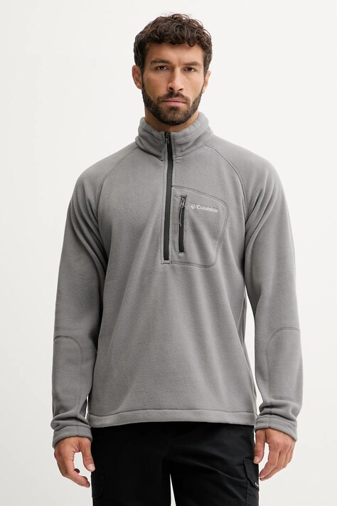 Columbia bluza sportowa Fast Trek III kolor szary gładka 1553511